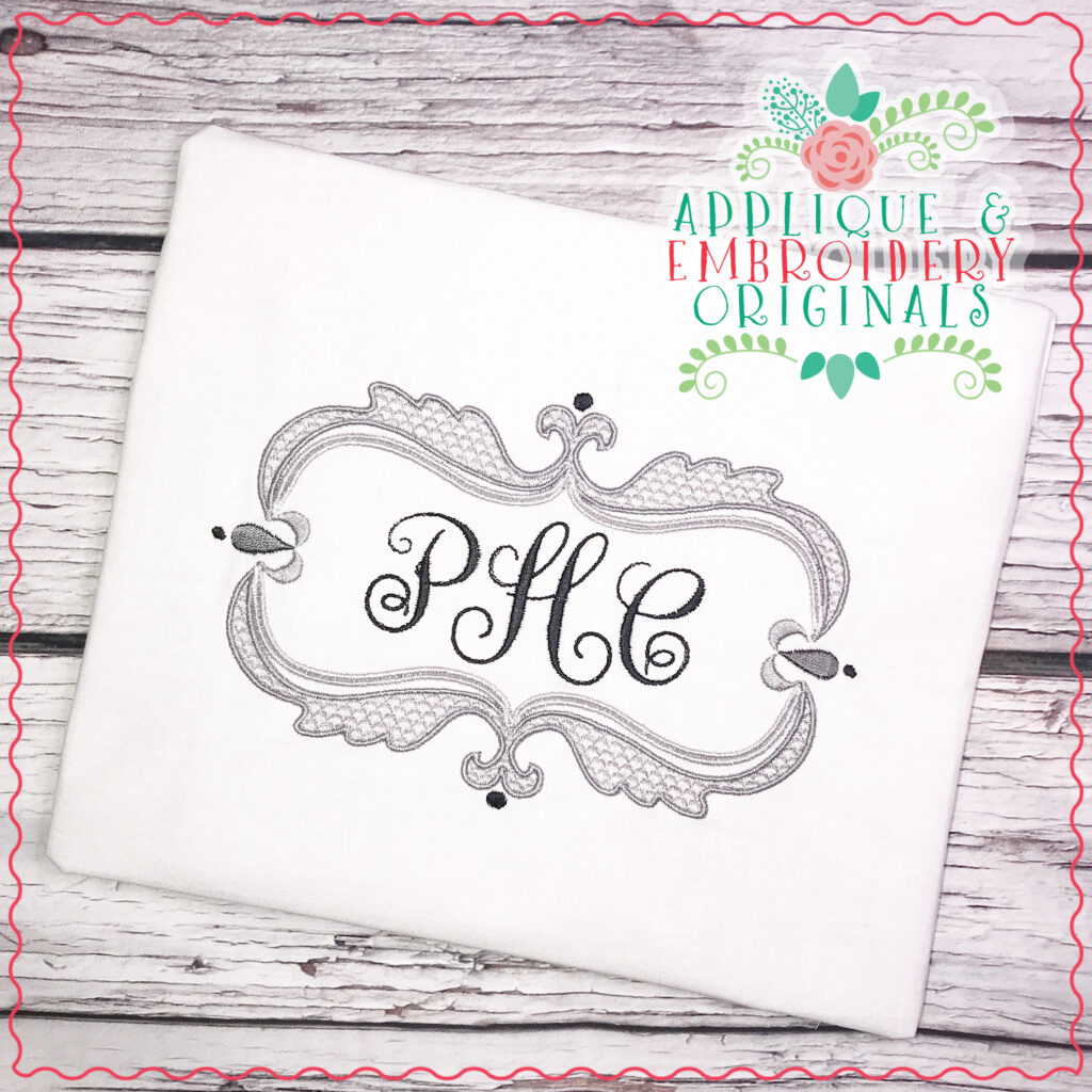 1797 fancy name frame embroidery design  applique  embroidery originals 1797 fancy name frame embroidery design  applique  embroidery originals